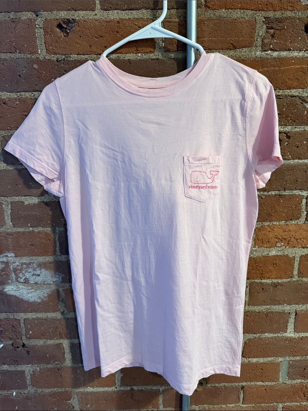 Vineyard Vines Light Pink Pocket Tee